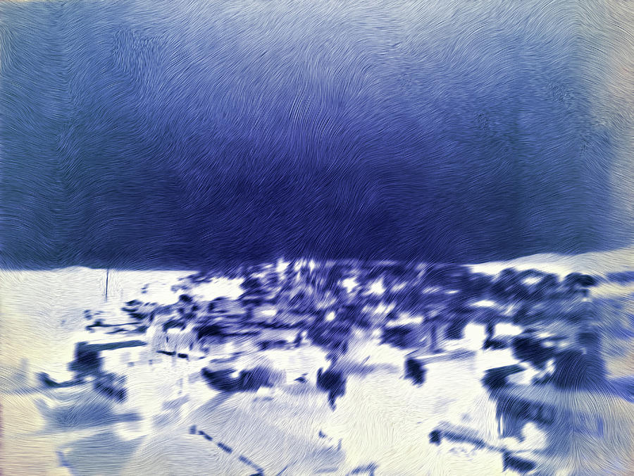 Abstract Photograph - Digital abstract painting #14 by Tom Gowanlock