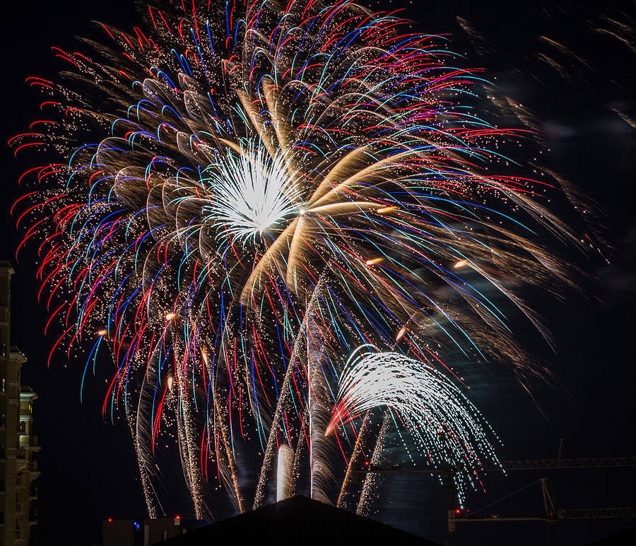 Fireworks 2015 Sarasota 24 Photograph by Richard Goldman