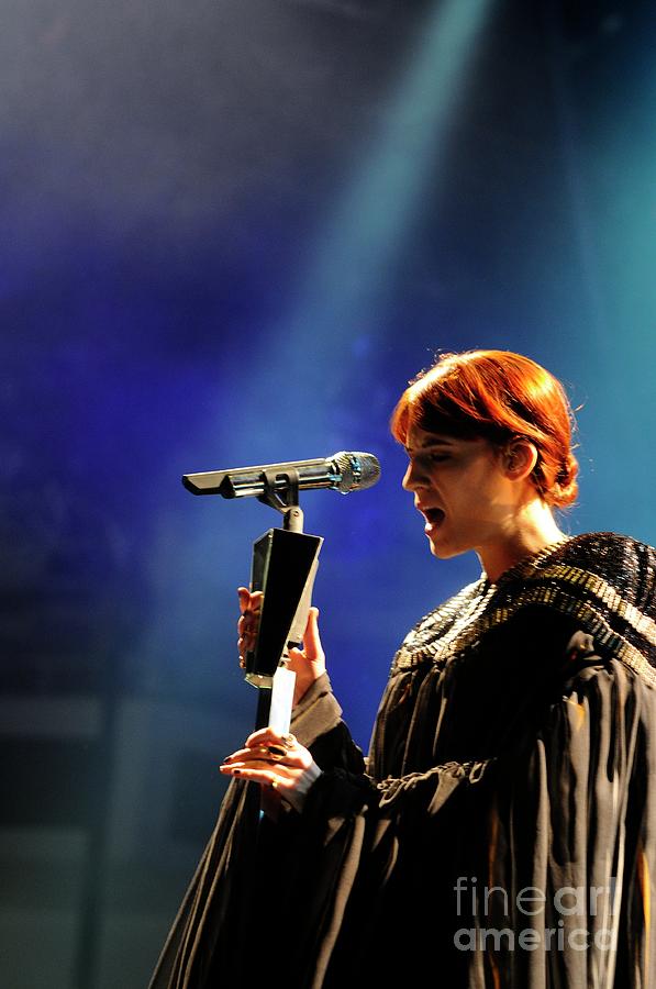 Florence and The Machine #14 Photograph by Jenny Potter