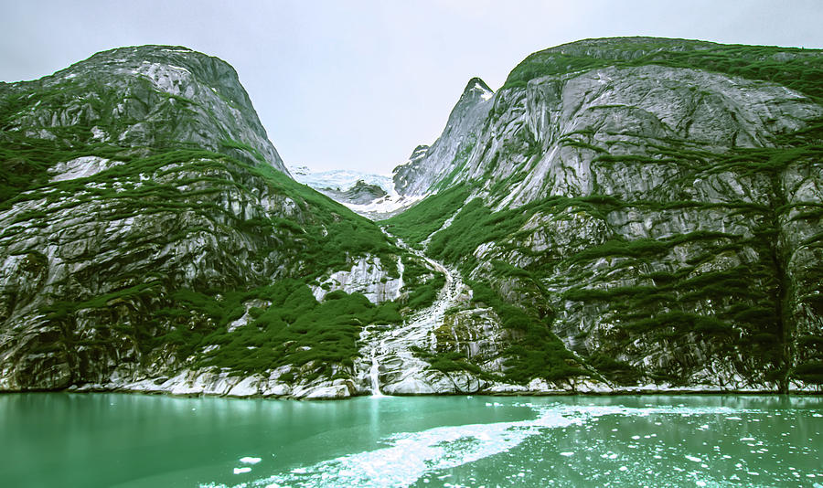Glacier And Mountains Landscapes In Wild And Beautiful Alaska #14 Photograph by Alex Grichenko