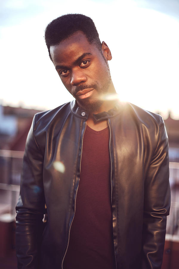 Good Looking Young Black Man In Trendy Clothes Photograph by Eduardo Huelin