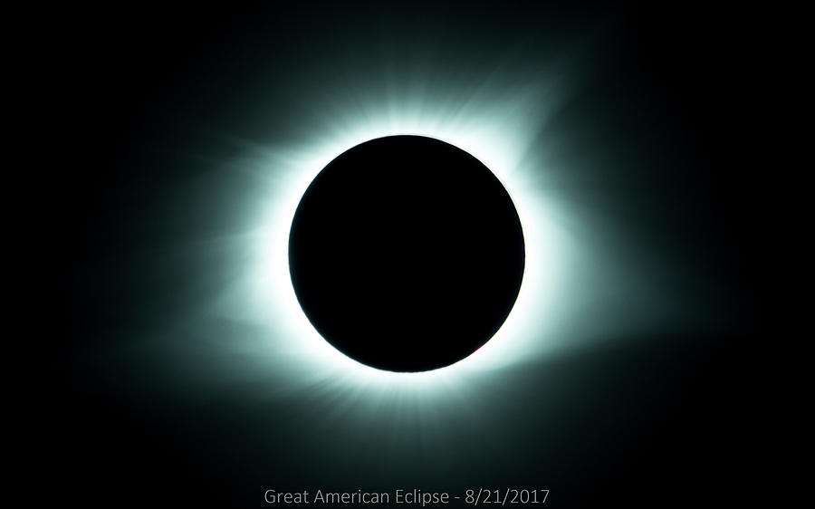Great American Eclipse North Carolina Photograph by Stuart Partridge