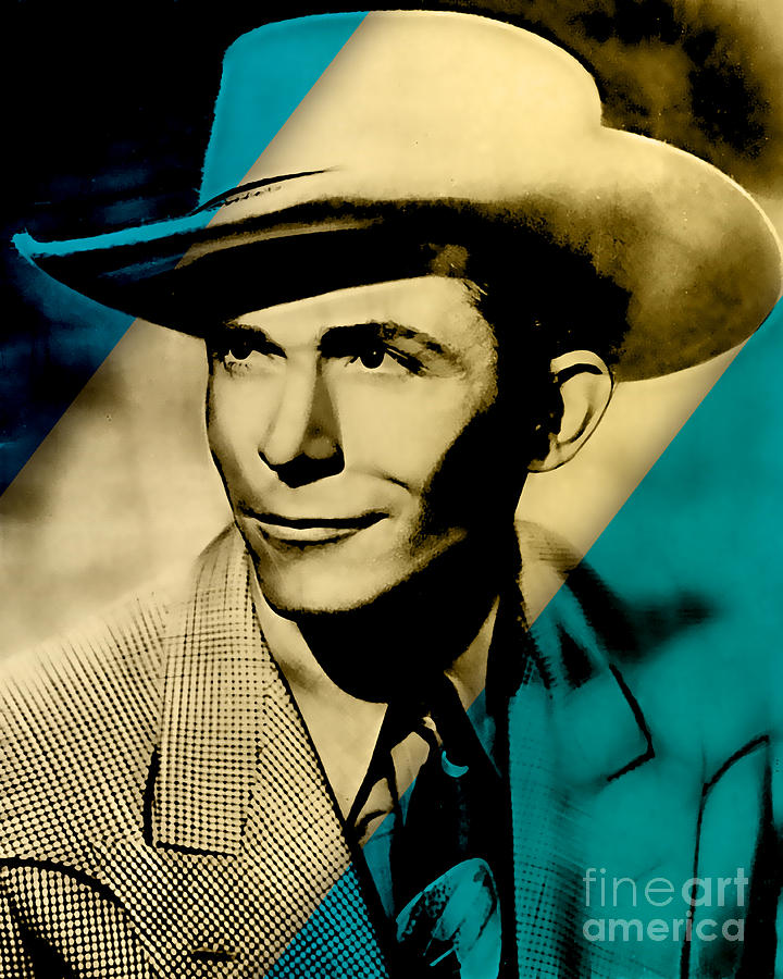 Hank Williams Collection #14 Mixed Media by Marvin Blaine