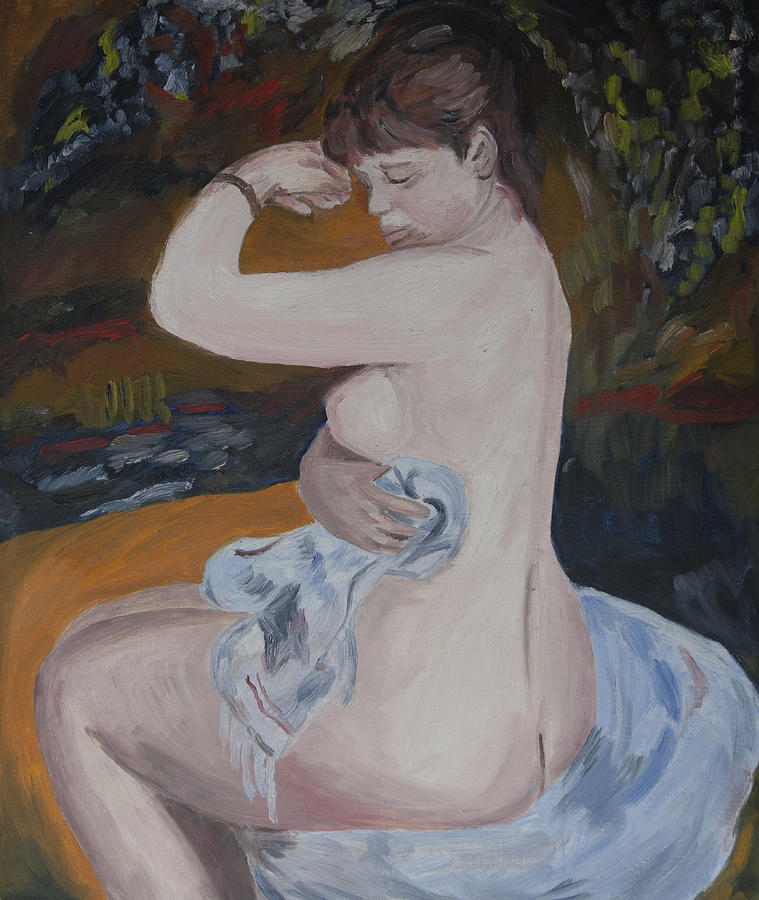 Homage to Renoir #14 Painting by Masami Iida