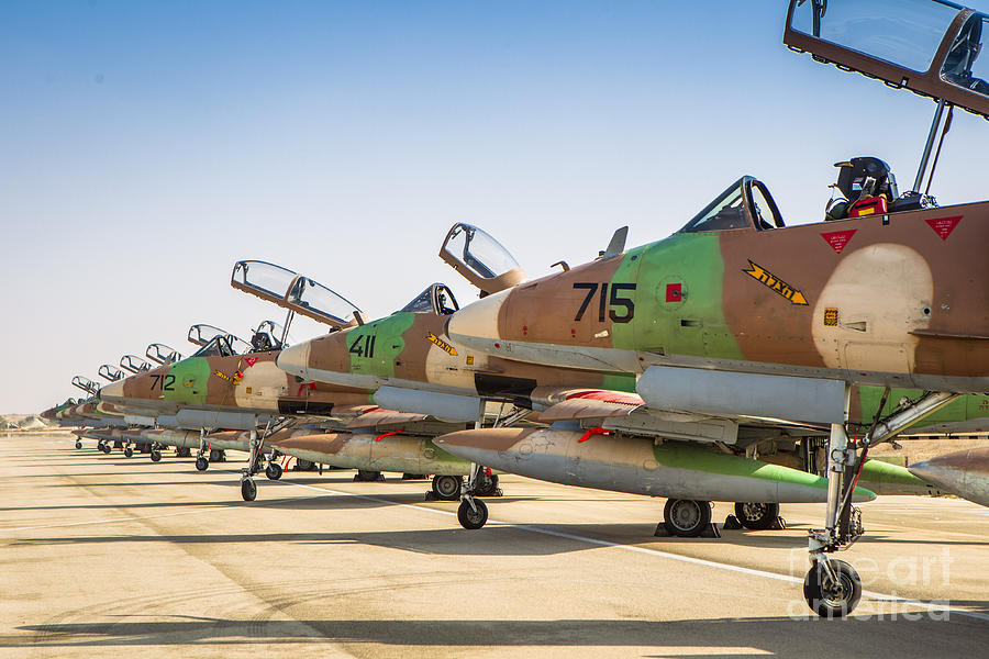 Israel Air Force A-4 skyhawk #14 Photograph by Nir Ben-Yosef