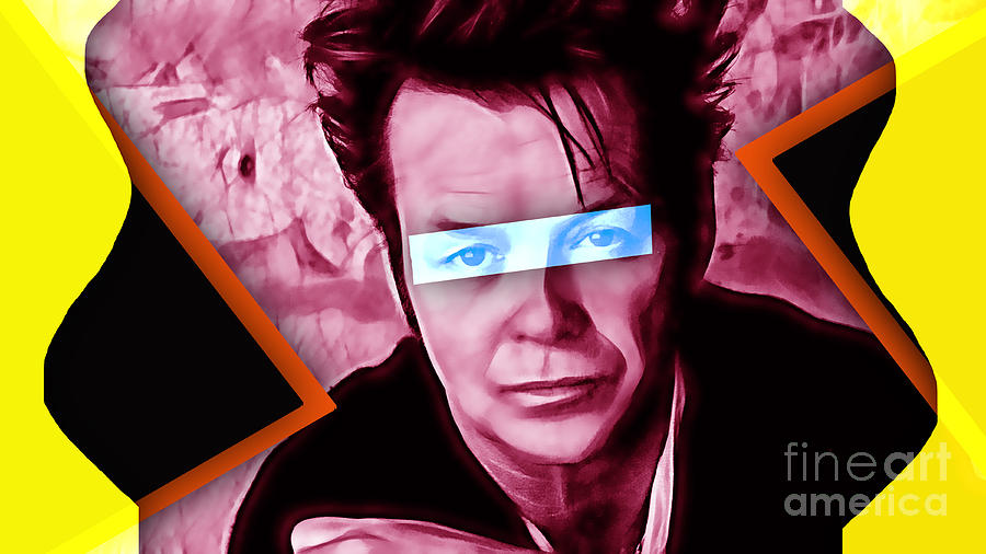 John Mellencamp Collection #14 Mixed Media by Marvin Blaine