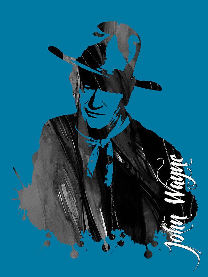 John Wayne Collection #14 Mixed Media by Marvin Blaine