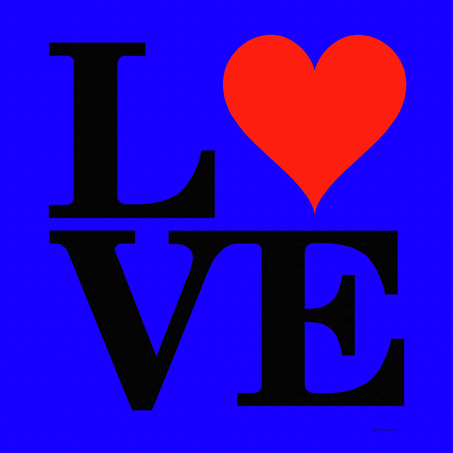 Love Heart Sign #14 Digital Art by Gregory Murray
