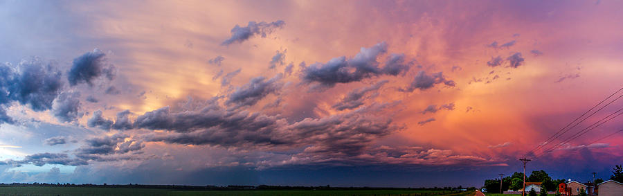 Nebraska HP Supercell Sunset #10 Photograph by NebraskaSC