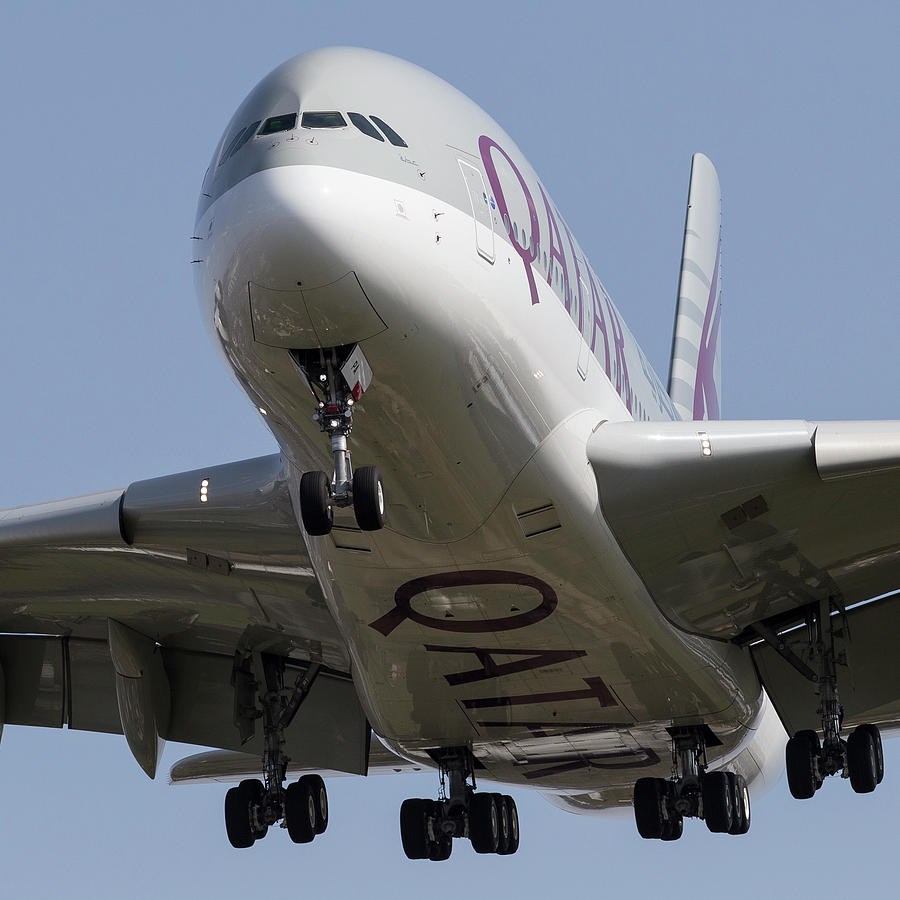 Фото a380 qatar