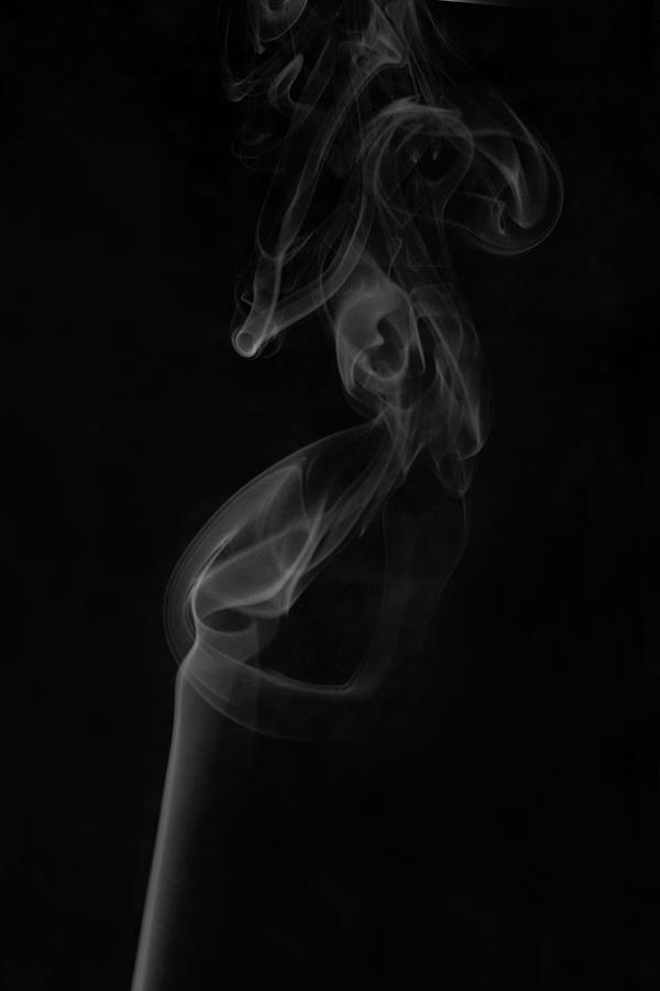 Smoke Art Photography #1 Photograph by Kiran Joshi