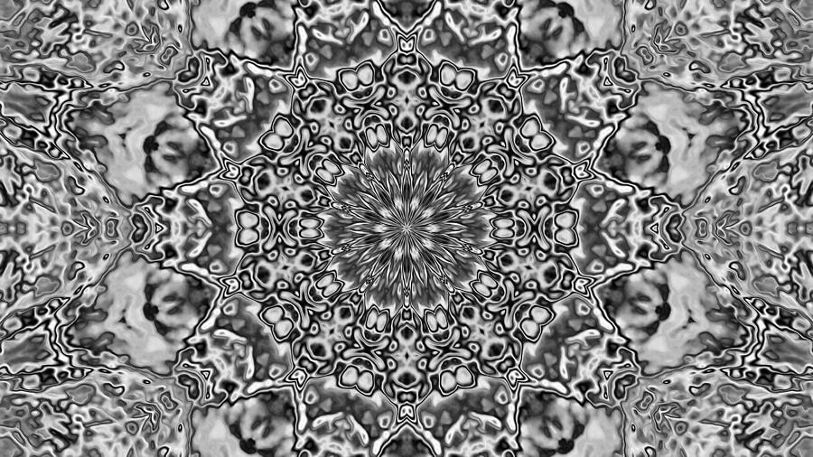 Snowflake #14 Digital Art by Belinda Cox