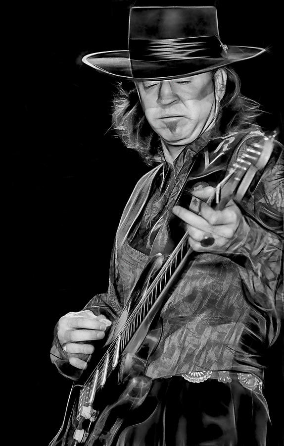 Stevie Ray Vaughan Mixed Media - Stevie Ray Vaughan Collection #13 by Marvin Blaine
