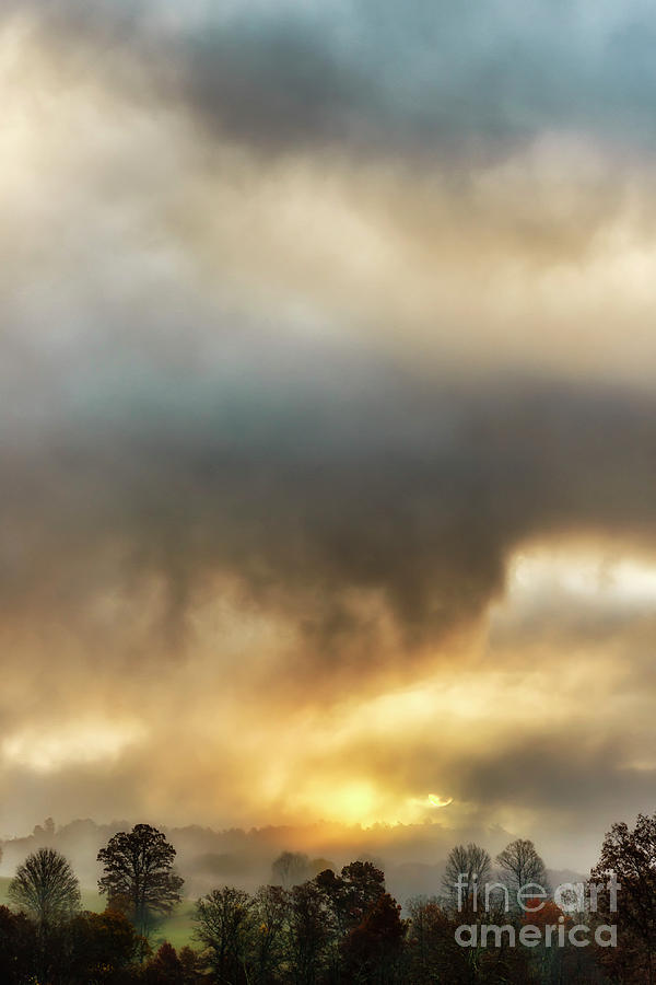 Sunrise and Fog #14 Photograph by Thomas R Fletcher