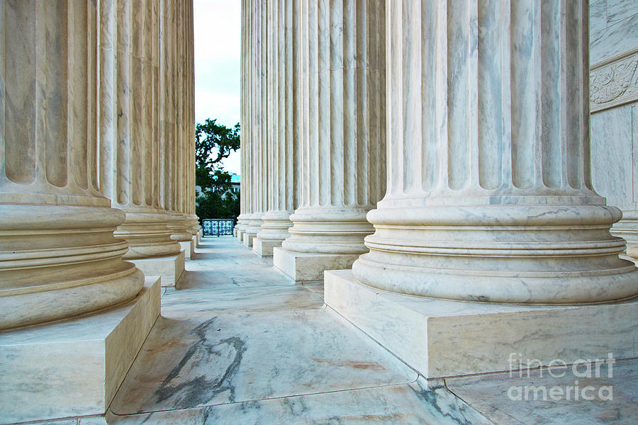 Supreme Court Building Washington Dc Photograph