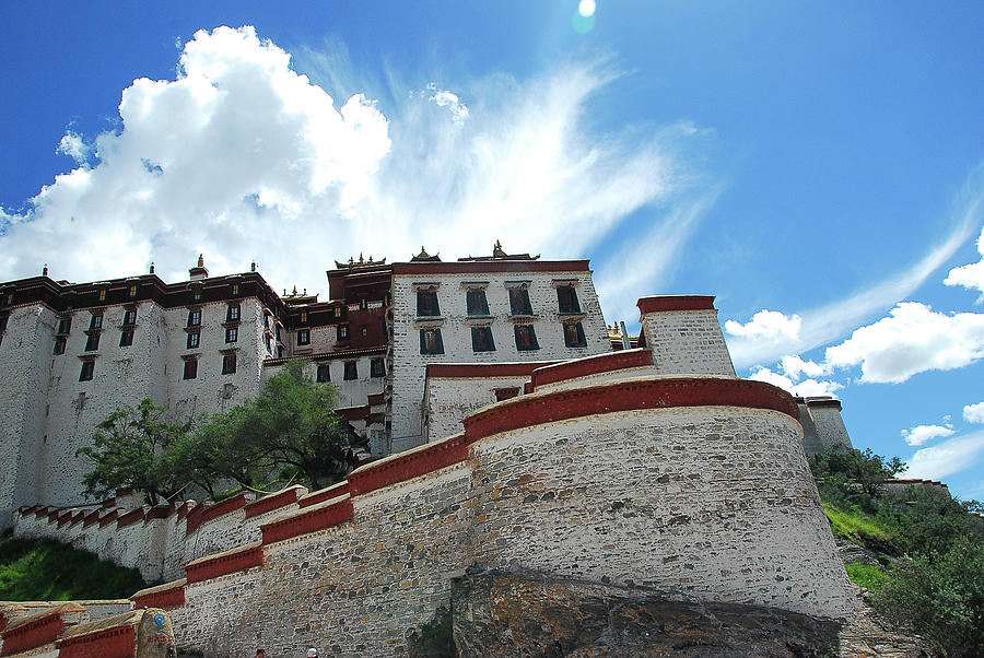 The Potala Palace #14 Photograph by Carl Ning