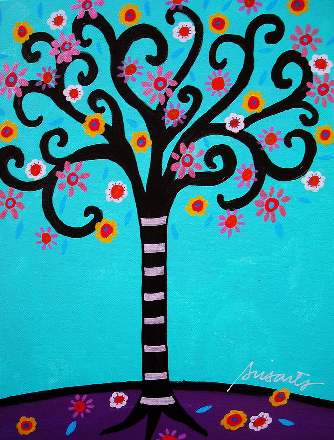 Tree Painting - Tree Of Life #14 by Pristine Cartera Turkus