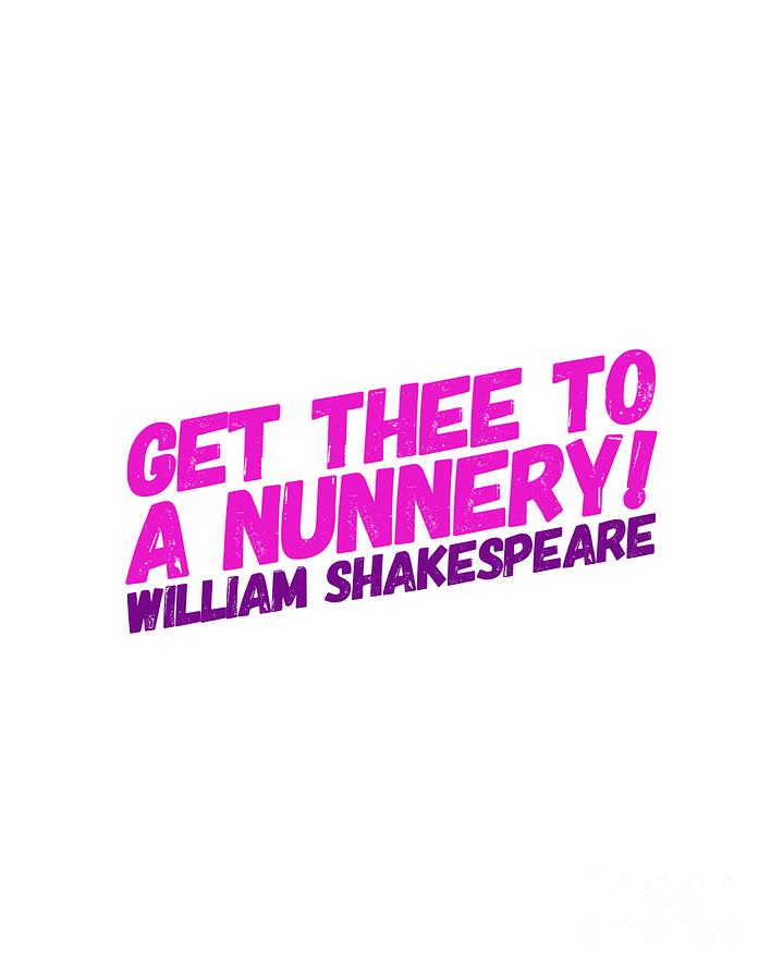 William Shakespeare, Insults and Profanities #14 Digital Art by Esoterica Art Agency