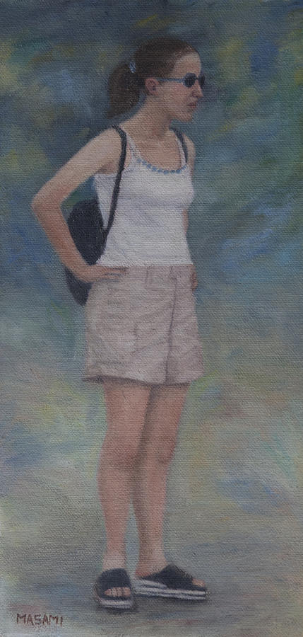 Young Girl #14 Painting by Masami Iida