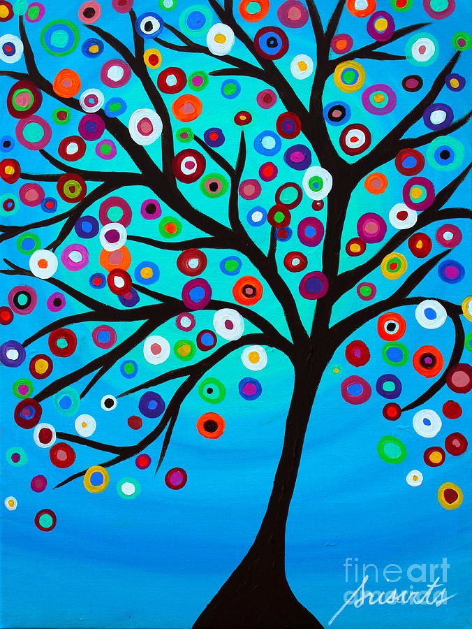 Tree Of Life #140 Painting by Pristine Cartera Turkus