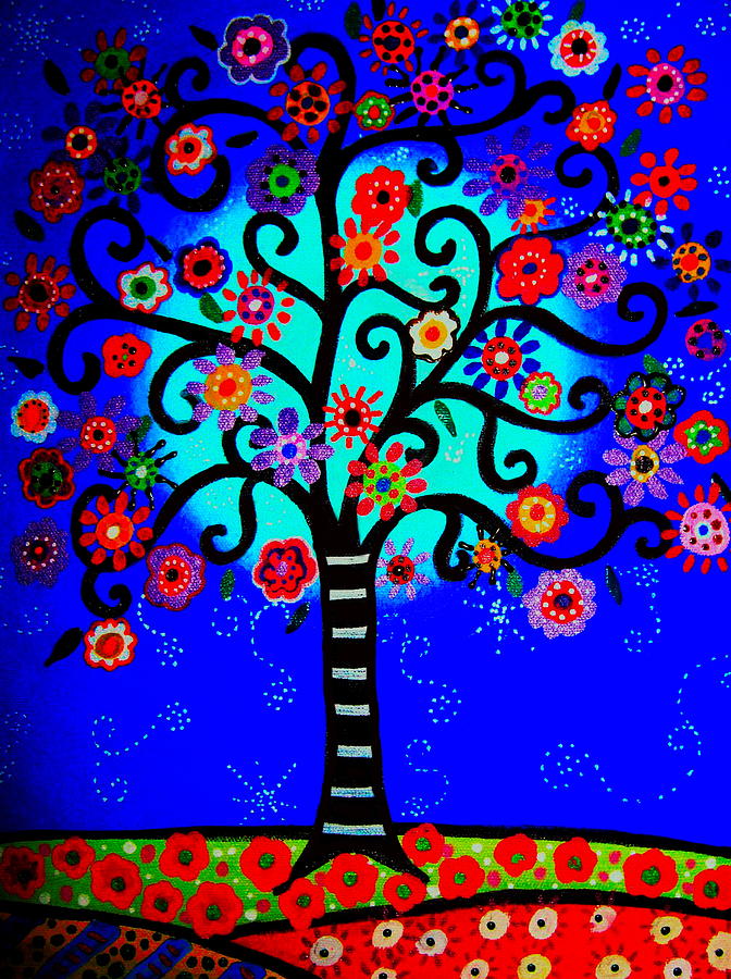Tree Of Life #141 Painting by Pristine Cartera Turkus