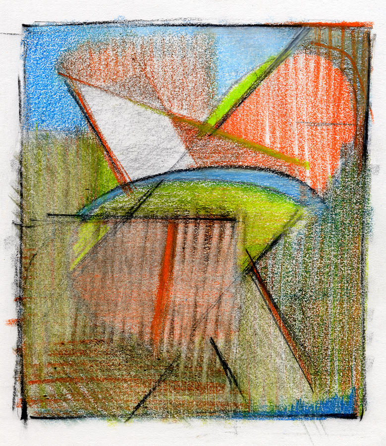 Untitled #34 Drawing by Chris N Rohrbach