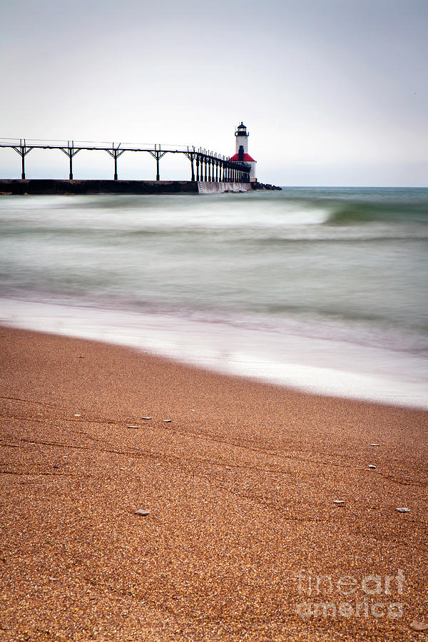 1462 Michigan City Lighthouse Photograph by Steve Sturgill