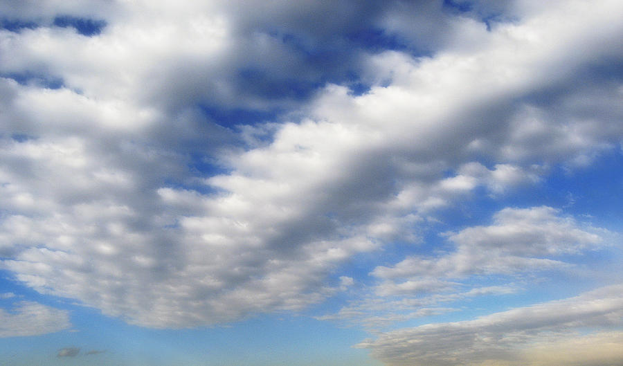 147 - Atmospheric - Cloud Cluster Photograph By Eric Copeman - Pixels