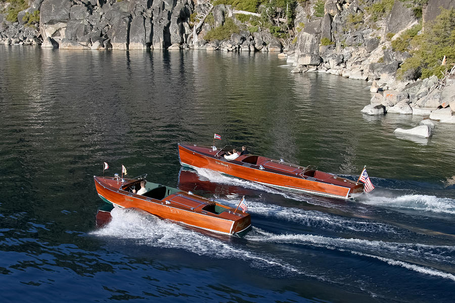Classic Wooden Runabouts #15 Photograph by Steven Lapkin