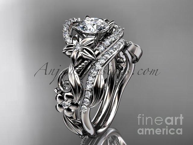 flower vine ring