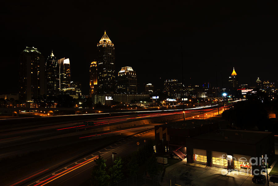 14th Street Bridge in Atlanta Photograph by David Bearden