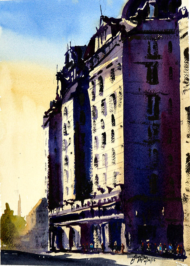Willard Painting - 14th Street Dc by James Nyika Willard Painting - 14th Street Dc by James Nyika