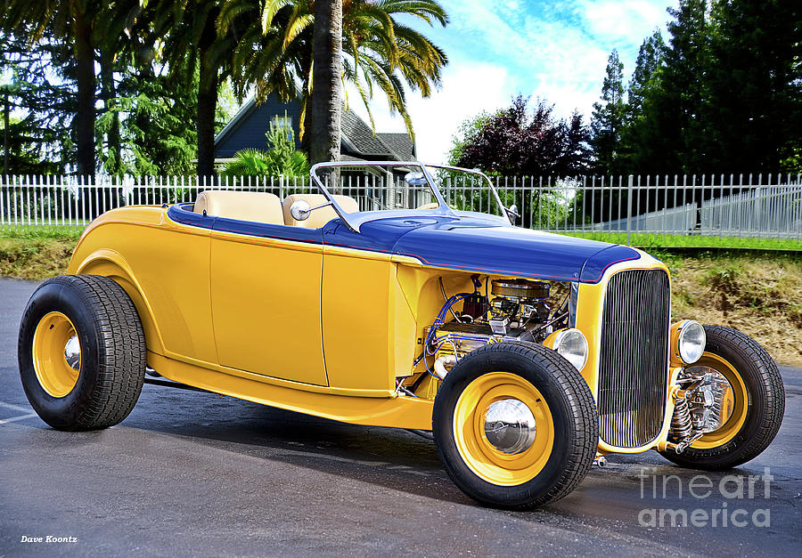 1932 Ford Hiboy Roadster Photograph