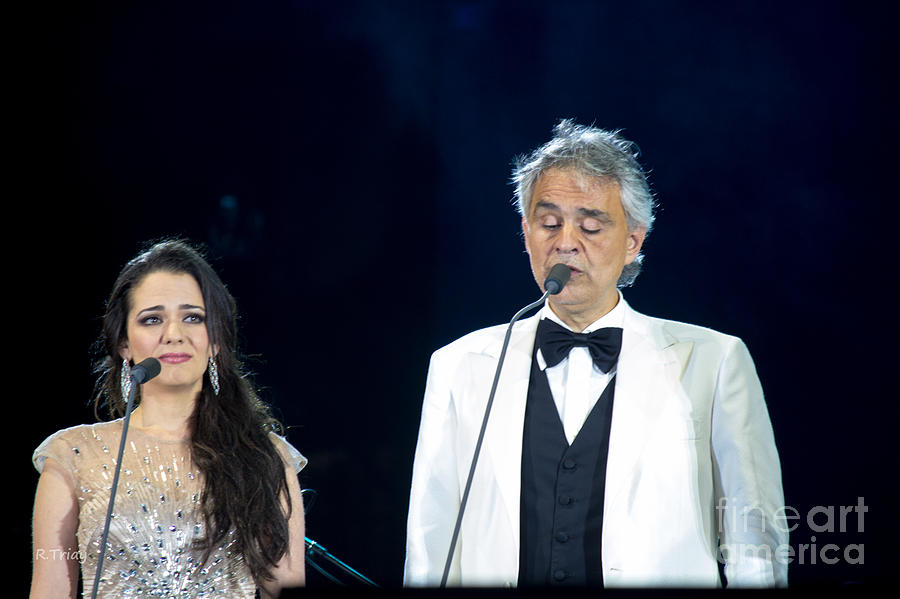 Andrea Bocelli in Concert #18 Photograph by Rene Triay FineArt Photos