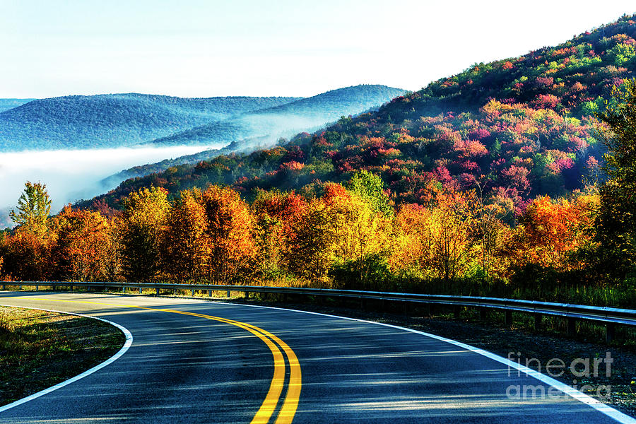 Autumn Highland Scenic Highway #15 Photograph by Thomas R Fletcher