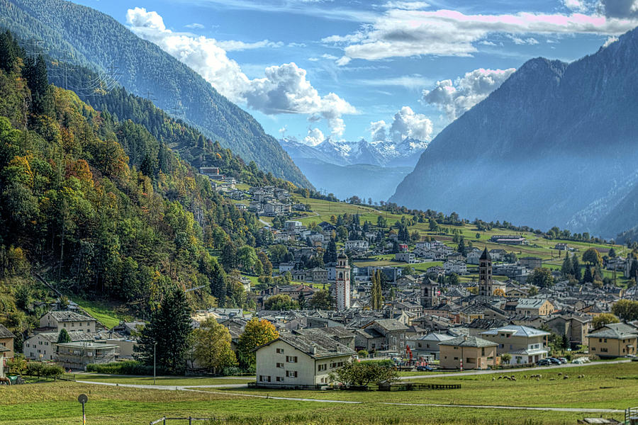 Bernina Express Train Italy Switzerland #15 Photograph by Paul James Bannerman