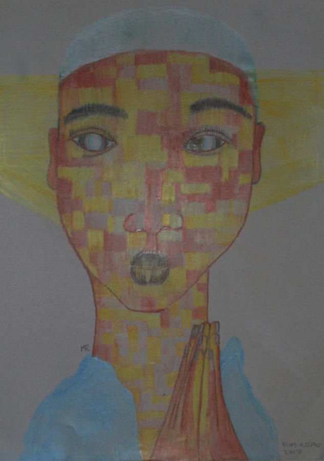 Bikira Maria #15 Painting by Gloria Ssali