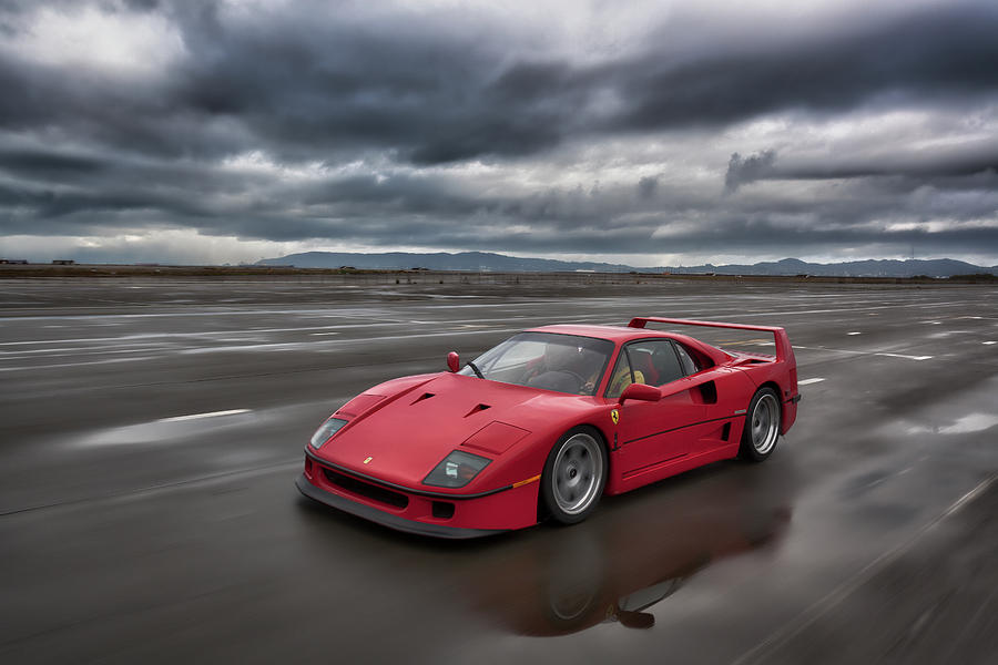 #Ferrari #F40 #Print #15 Photograph by ItzKirb Photography