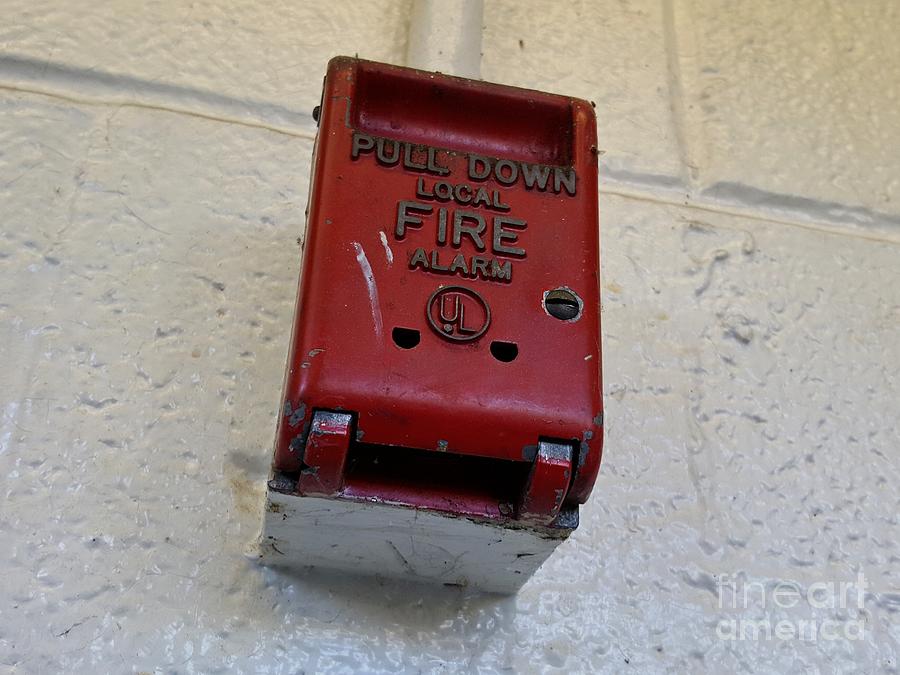 Fire Alarm Pull Station Photograph By Ben Schumin Pixels