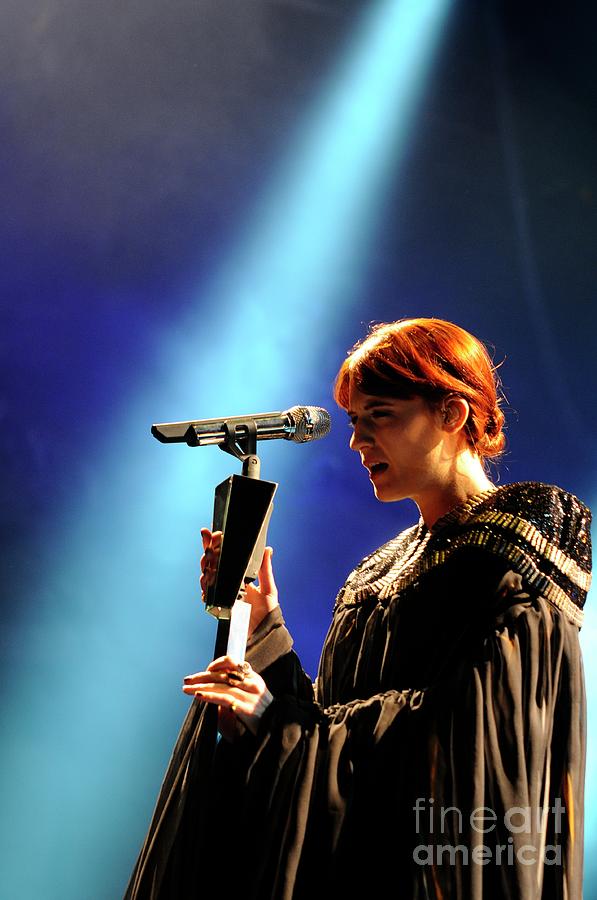 Florence and The Machine  #15 Photograph by Jenny Potter