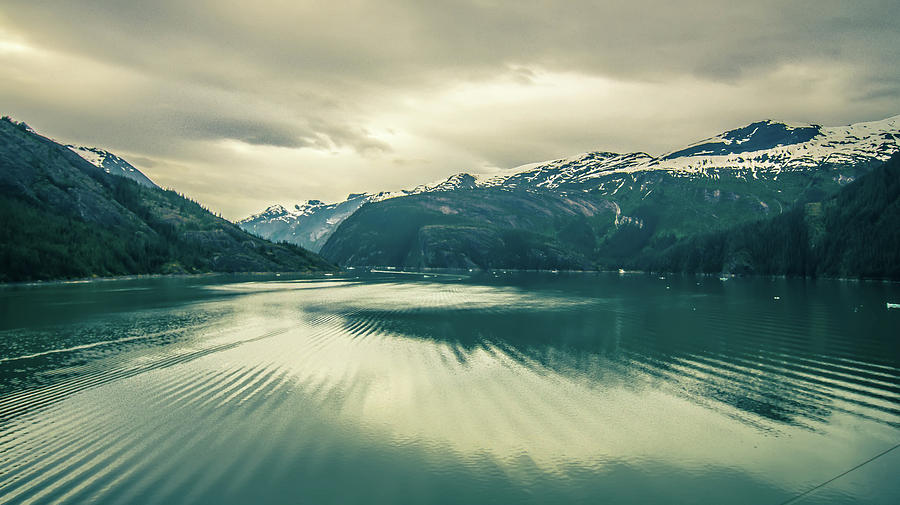 Glacier And Mountains Landscapes In Wild And Beautiful Alaska #15 Photograph by Alex Grichenko