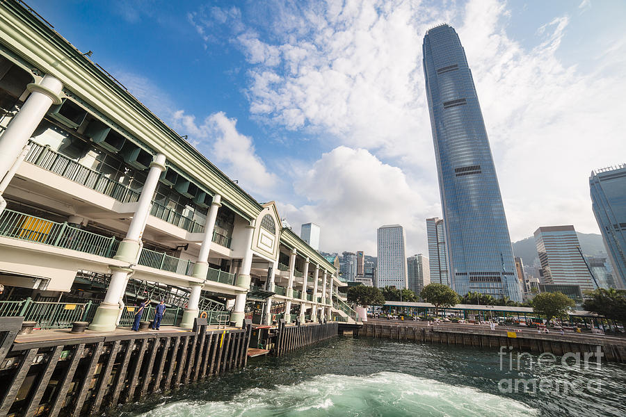 Hong Kong skyline #15 Photograph by Didier Marti