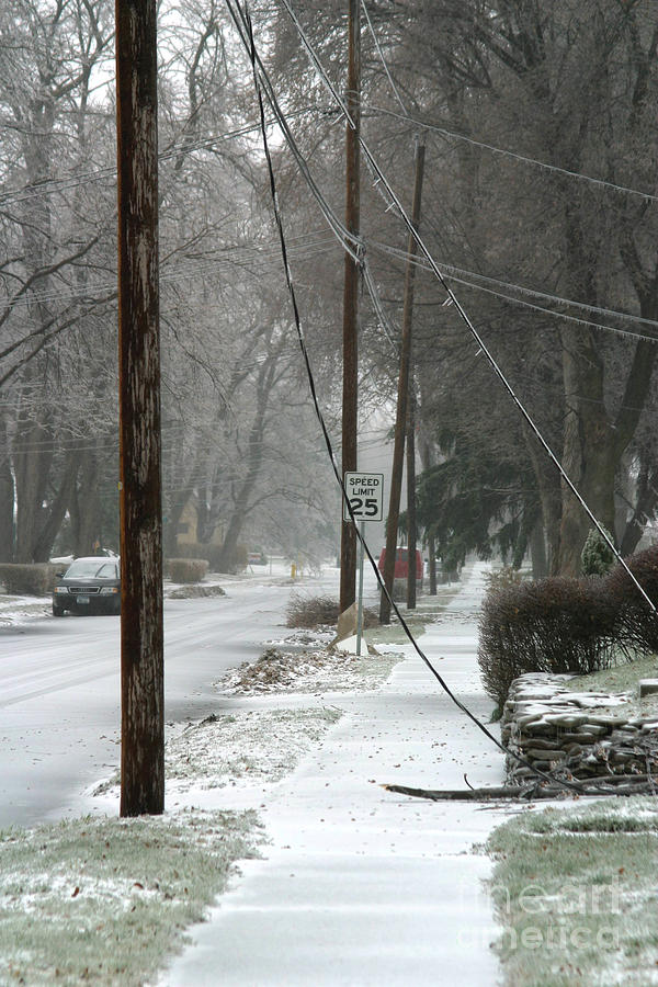 Ice Storm #15 Photograph by Ted Kinsman