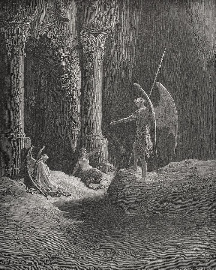 Illustration By Gustave Dore 1832-1883 #15 Drawing by Vintage Design ...