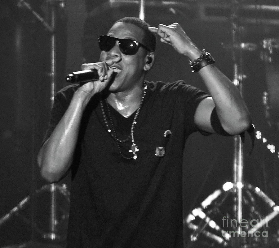 Jay-Z at Bonnaroo Music Festival  #19 Photograph by David Oppenheimer