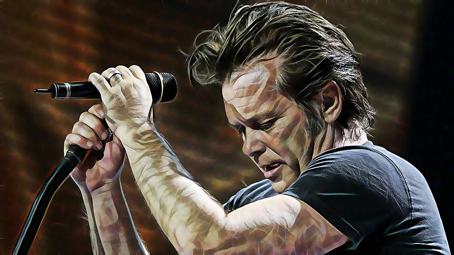 John Mellencamp Collection Mixed Media by Marvin Blaine
