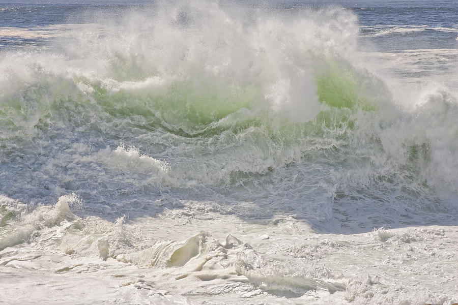 Large Waves Near Pemaquid Point On The Coast Of Maine #15 Photograph by Keith Webber Jr