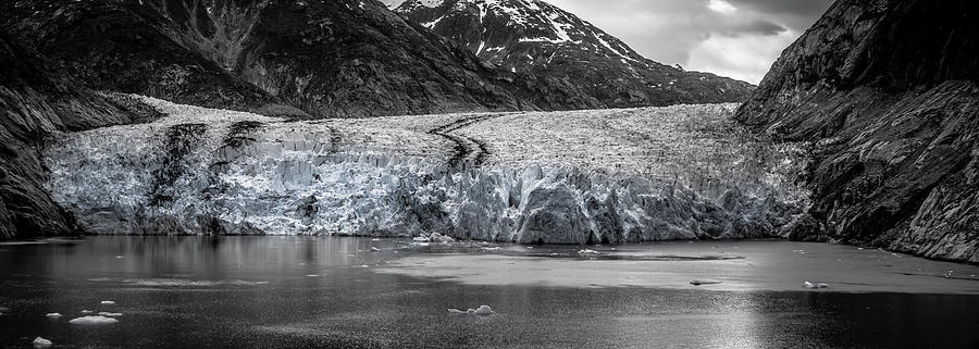 Magnificent Sawyer Glacier at the tip of Tracy Arm Fjord #15 Photograph by Alex Grichenko