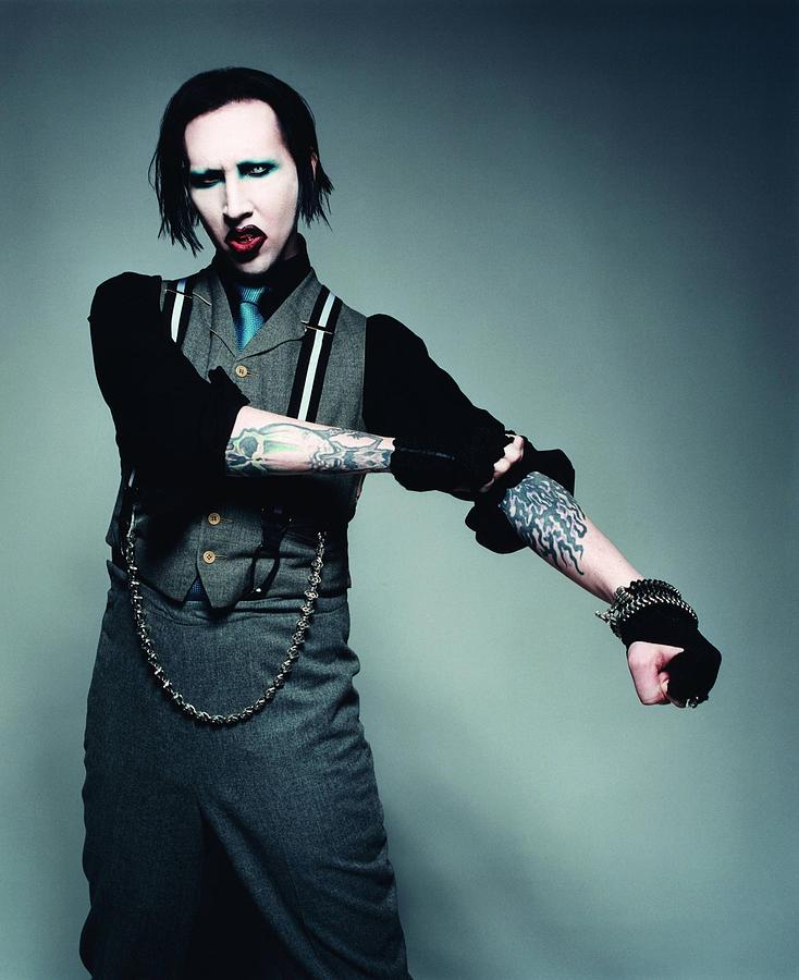 Marilyn Manson Photograph - Marilyn Manson #15 by Jackie Russo