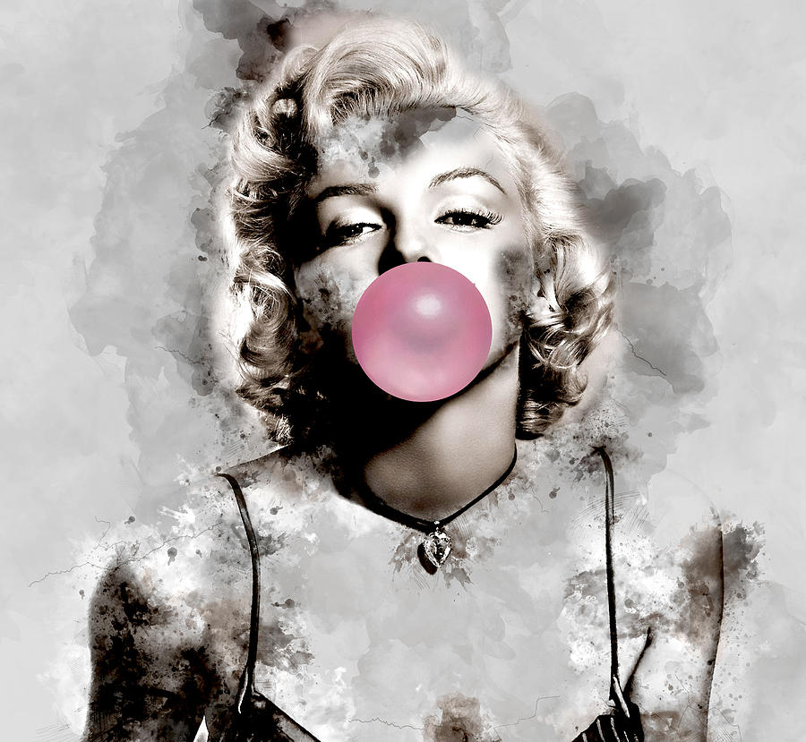 Marilyn Monroe #15 Mixed Media by Marvin Blaine
